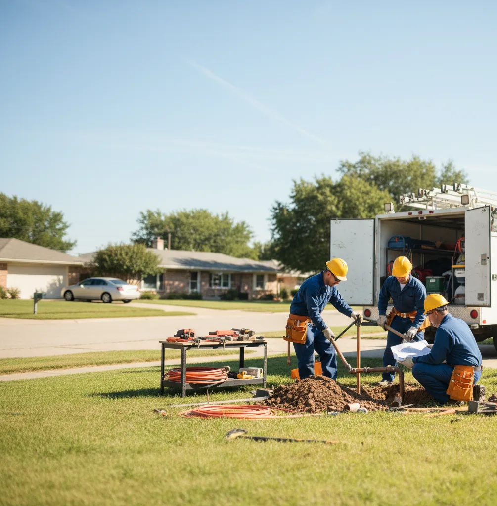 Leak Detection in Blue Gap, AZ